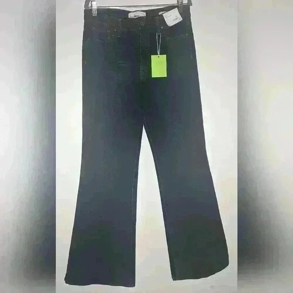 *NEW* SAM EDELMAN HIGH RISE BAY FLARE DENIM. - Picture 2 of 8